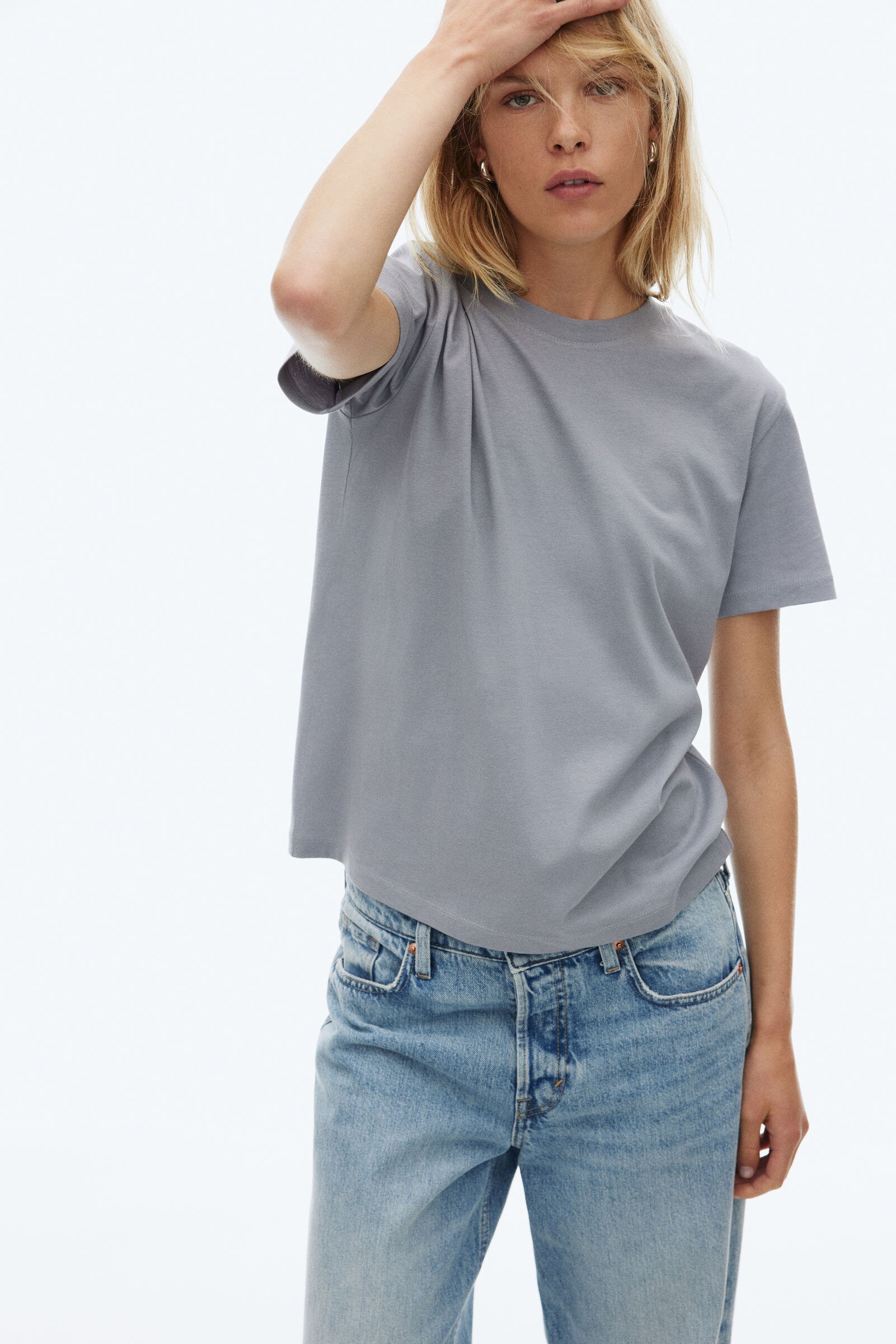 Camiseta em algodão